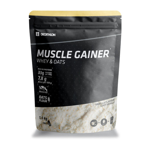 





Muscle Gainer Whey & Oat Vanilla 1.5 kg