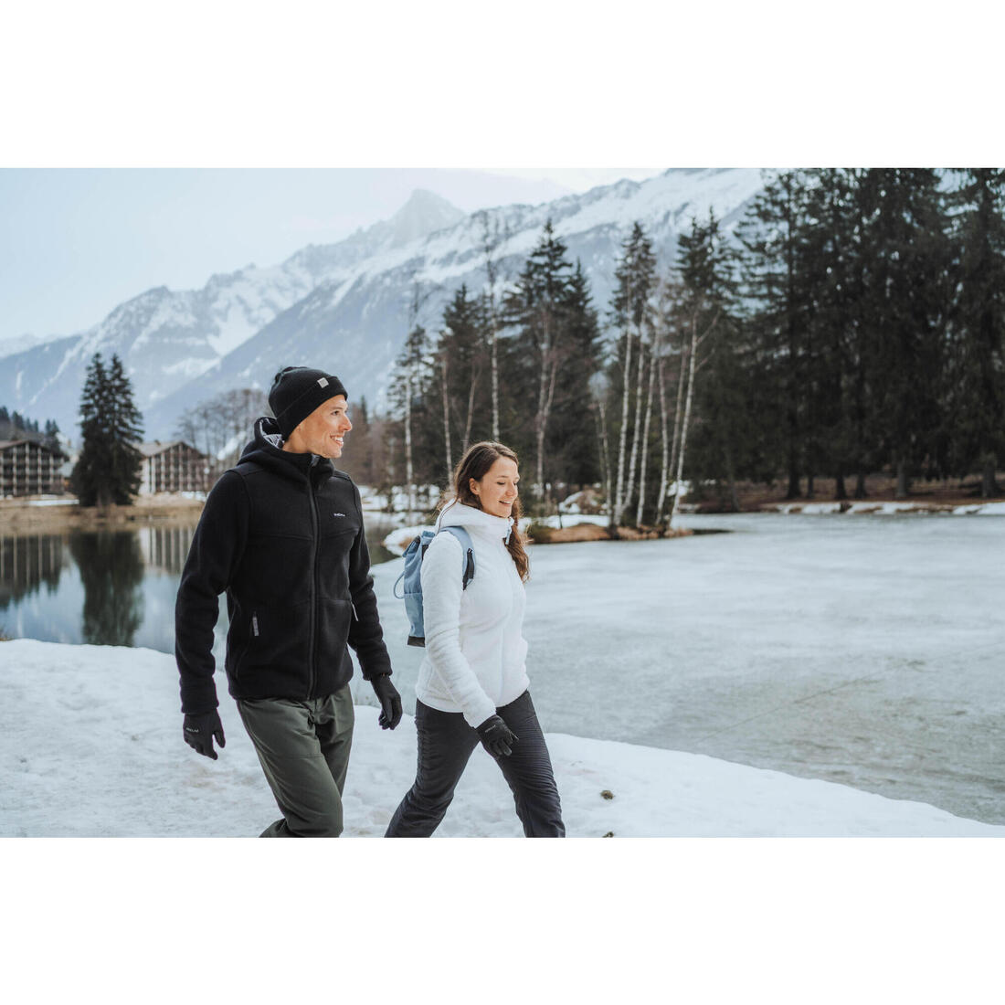 SH100 Women’s ultra-warm snow hiking fleece jacket