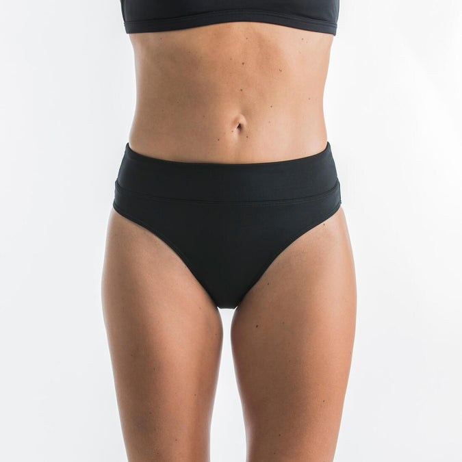 





WOMEN'S SURFING HIGH-WAISTED BODY-SHAPING SWIMSUIT BOTTOMS NORA - BLACK, photo 1 of 10