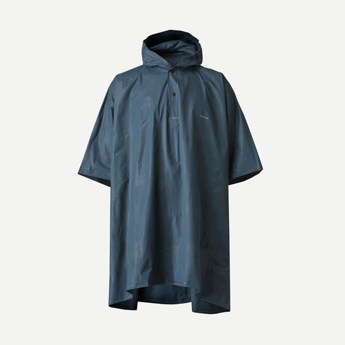 





Hiking Rain Poncho - FORCLAZ MT 50 - 10 L - GREY