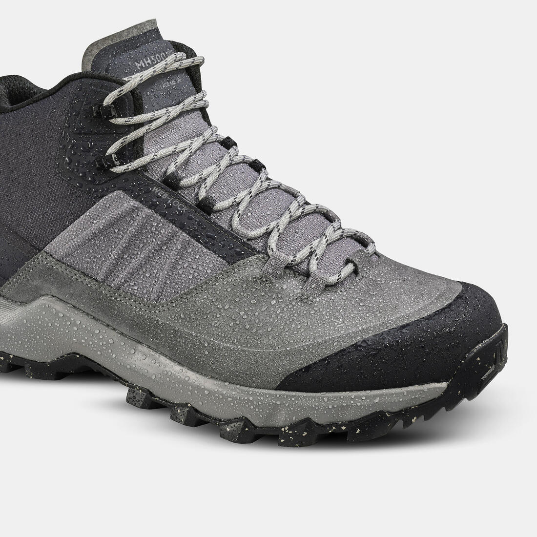 Men's Waterproof Mountain Walking Shoes - MH500 Mid