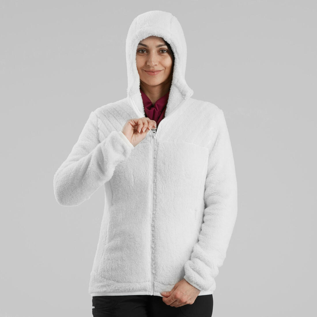 SH100 Women’s ultra-warm snow hiking fleece jacket