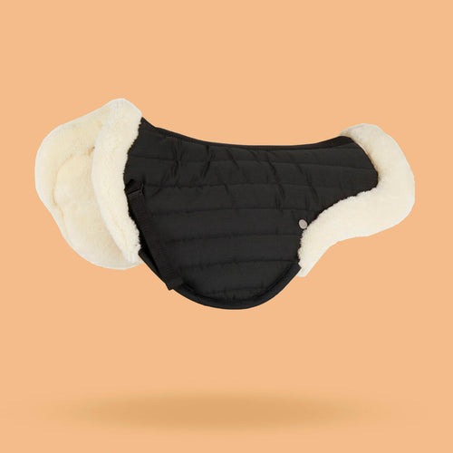 





Synthetic Sheepskin Saddle Pad 900 - Black