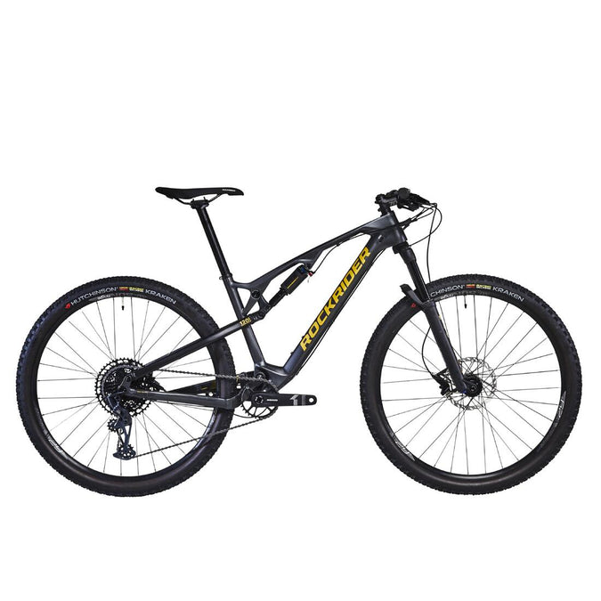 





29 inch Full Suspension Carbon Mountain Bike XC 500  - Grey, photo 1 of 12