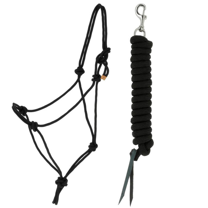 





Horse Riding Ethological Halter & Rope Set For Horse/Pony Whisperer - Black, photo 1 of 7