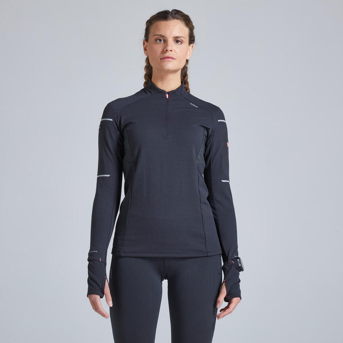 





Kiprun Warm Light Women's Running Long-Sleeved Winter T-Shirt, photo 1 of 12