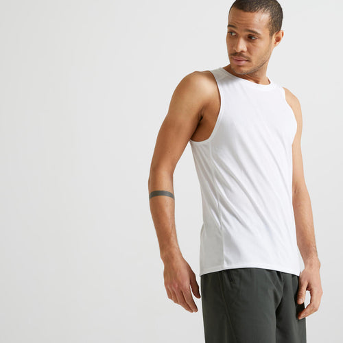 





Men's Breathable Crew Neck Fitness Essential Tank Top