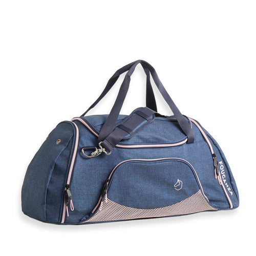 





Horse Riding Equipment Bag Duffle 55 Litres - Dark Blue/Pink.