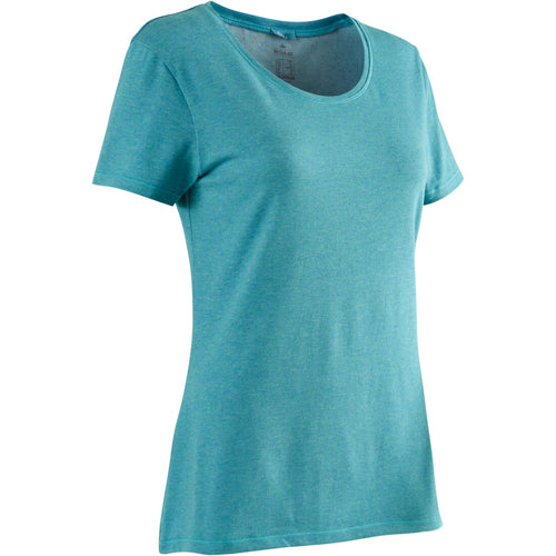 





Women's Regular-Fit Fitness T-Shirt 500 - Turquoise