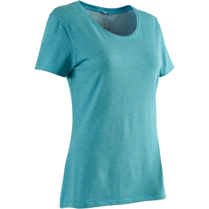 





Women's Regular-Fit Fitness T-Shirt 500 - Turquoise, photo 1 of 5