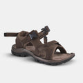 Men's leather walking sandals - NH120