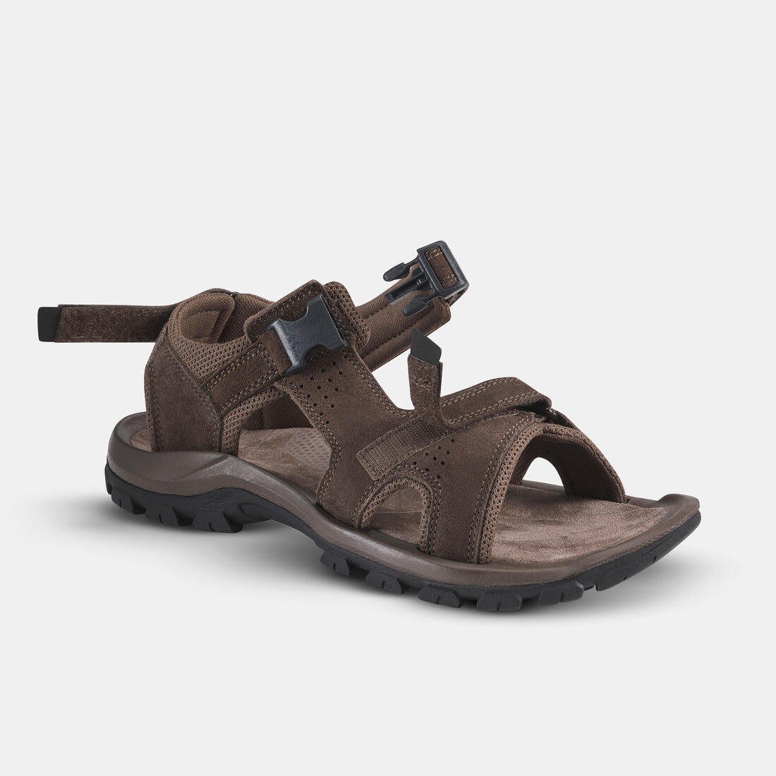 Men's leather walking sandals - NH120