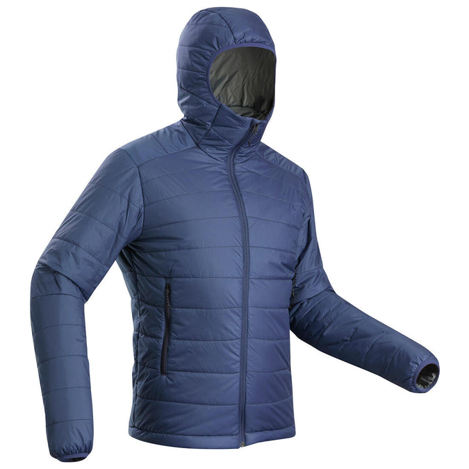 





Men's Synthetic Mountain Trekking Hooded Padded Jacket - MT100 - 5°C, photo 1 of 7