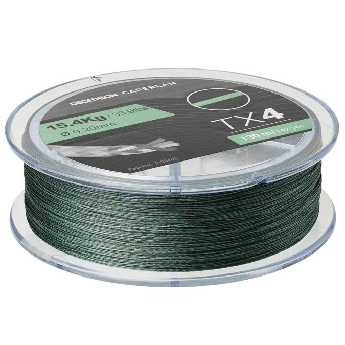 





LURE FISHING BRAIDED LINE TX4 130 m - GREEN, photo 1 of 2