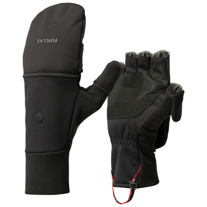 





Adult Warm and Windproof Glove-Mittens - Black, photo 1 of 9