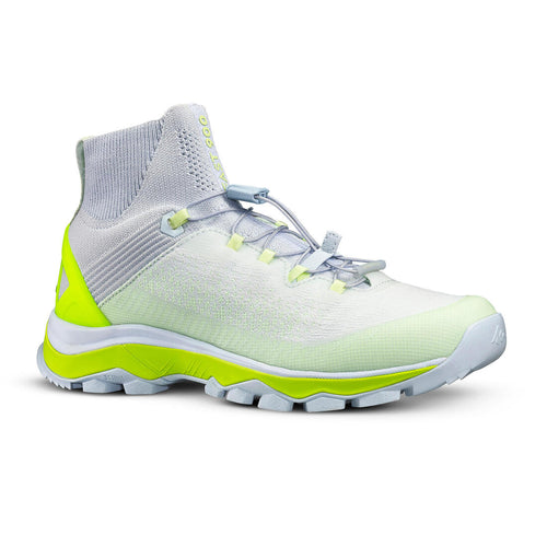 





Women’s ultralight fast hiking shoes FH 900 grey yellow.