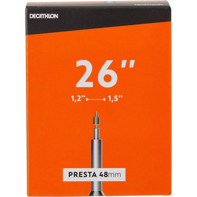 





26x1.2-1.5 Bike Inner Tube - Presta, photo 1 of 5