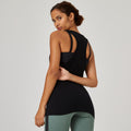 Women's Slim-Fit Fitness Crew-Neck Tank Top 500