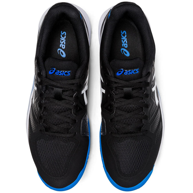 Men s Multi Court Tennis Shoes Gel Challenger 13 Black White Blue Decathlon Bahrain